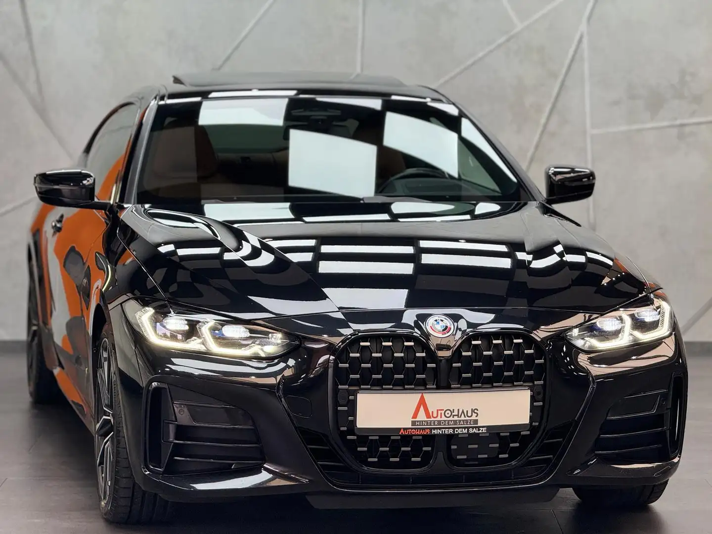 BMW 440 d xDrive 3.0 d|HUD|STDHZG|AHK|H&K|KAM|LM Schwarz - 2