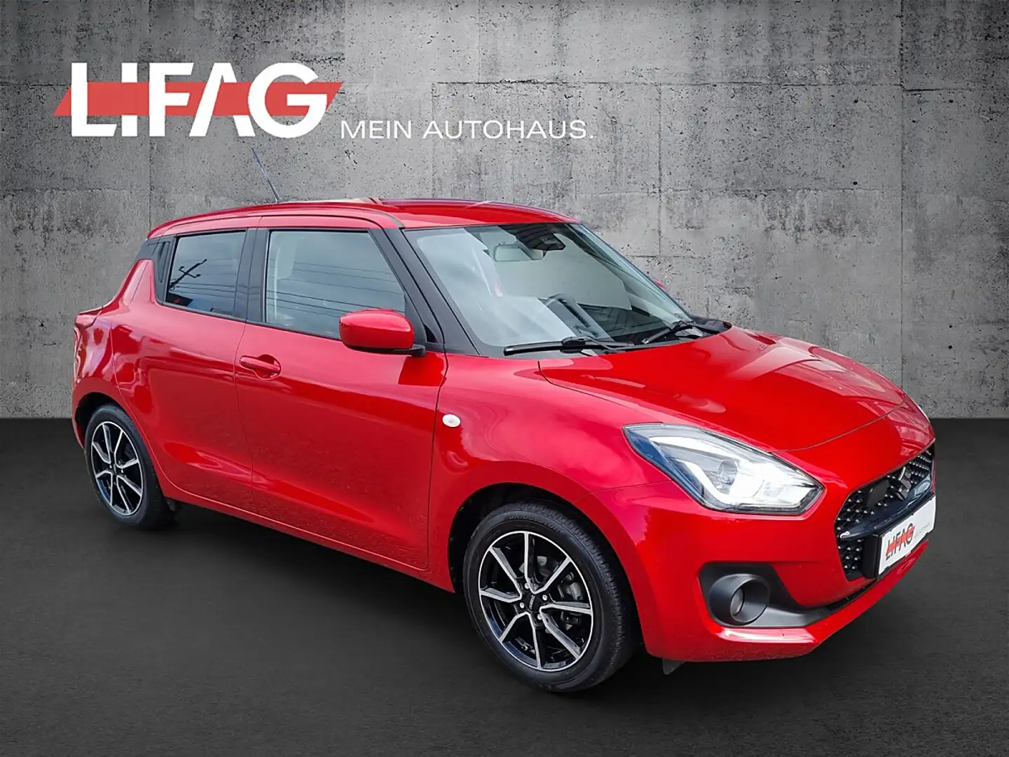 Suzuki Swift 1,2 Hybrid DualJet Shine Rot - 1