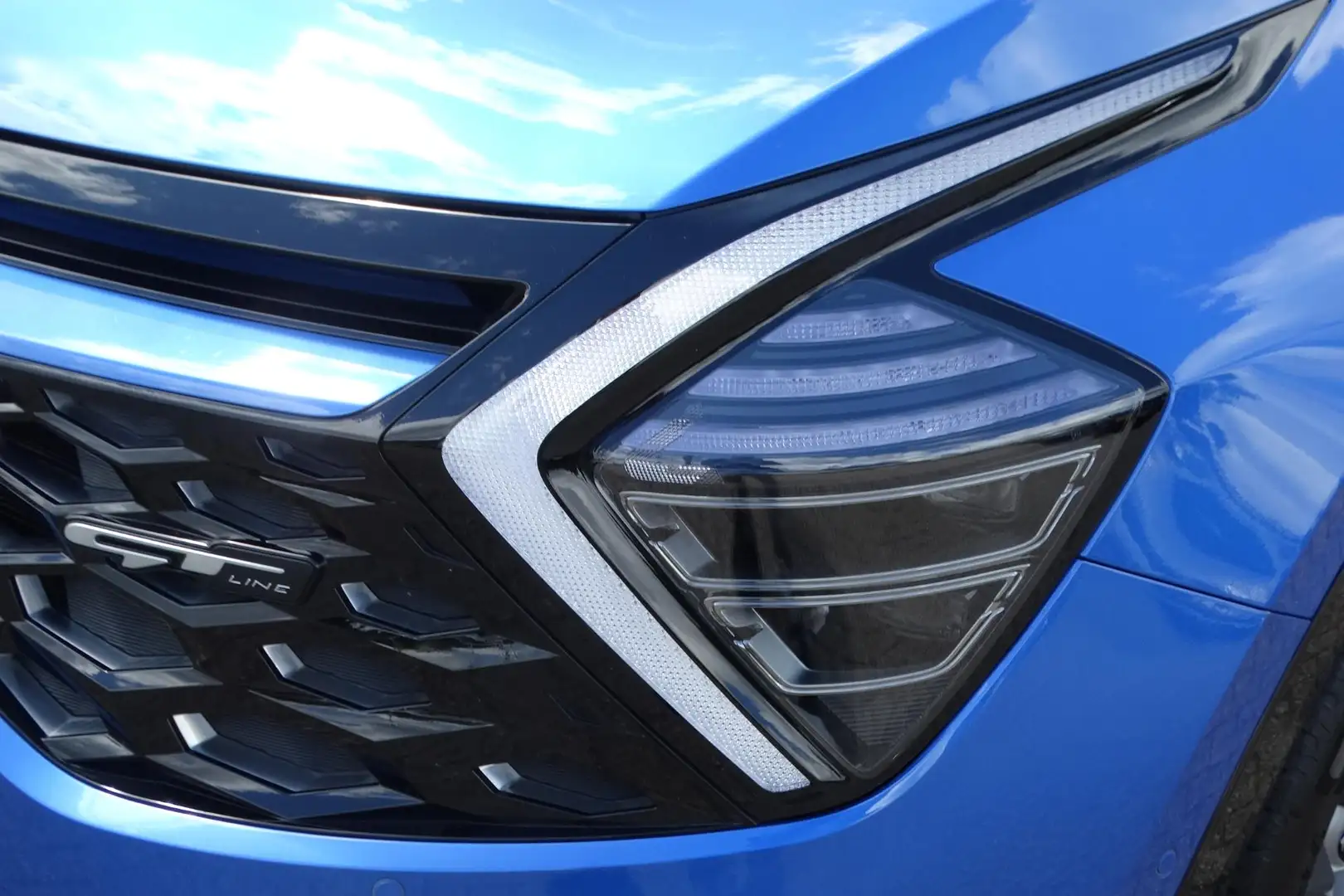 Kia Sportage 1.6 T-GDi Hybrid GT-PlusLine | Panoramadak | Leder Blau - 2