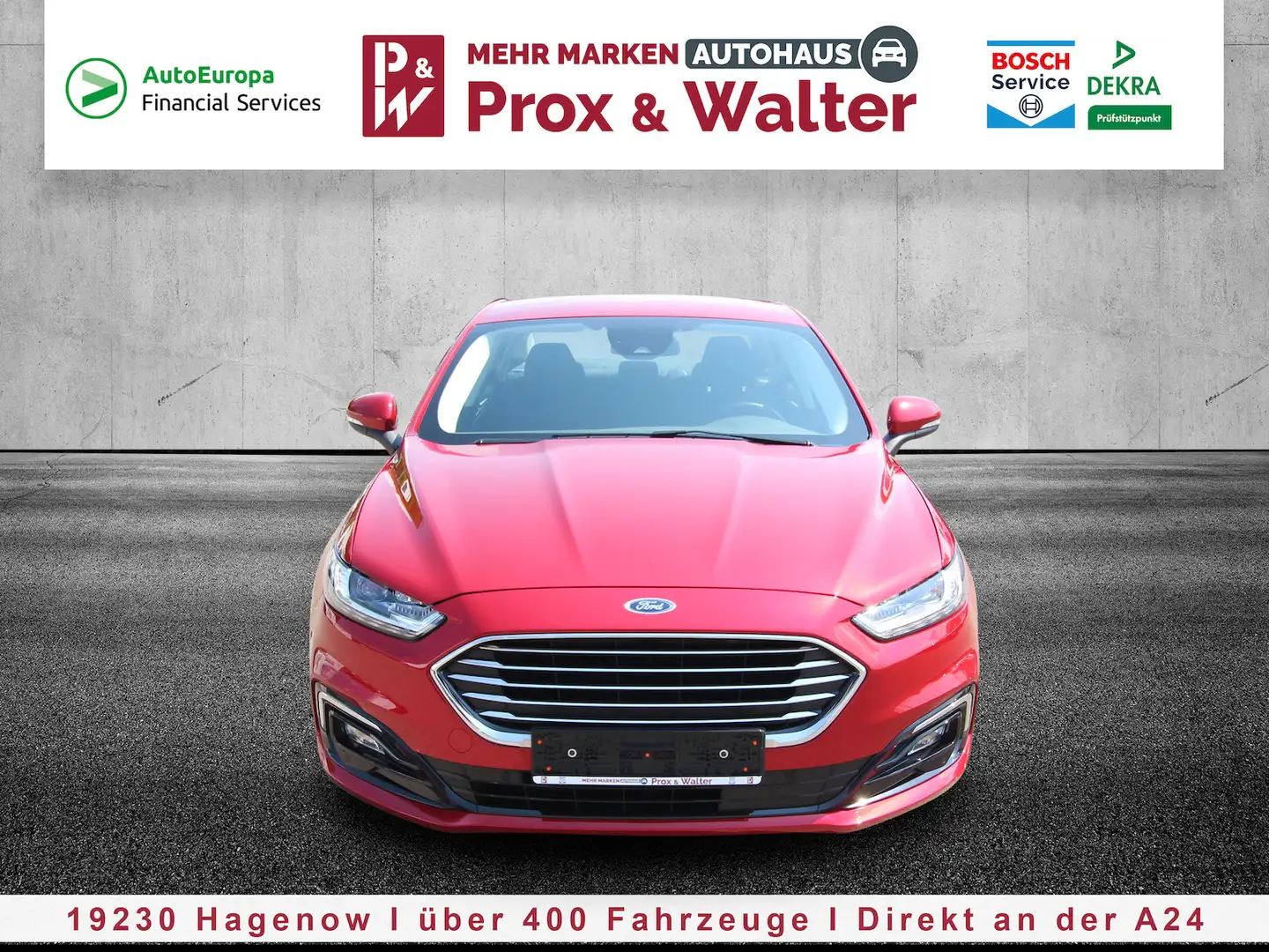 Ford Mondeo 2.0 Hybrid Titanium Business LED+NAVI+ACC Rot - 1