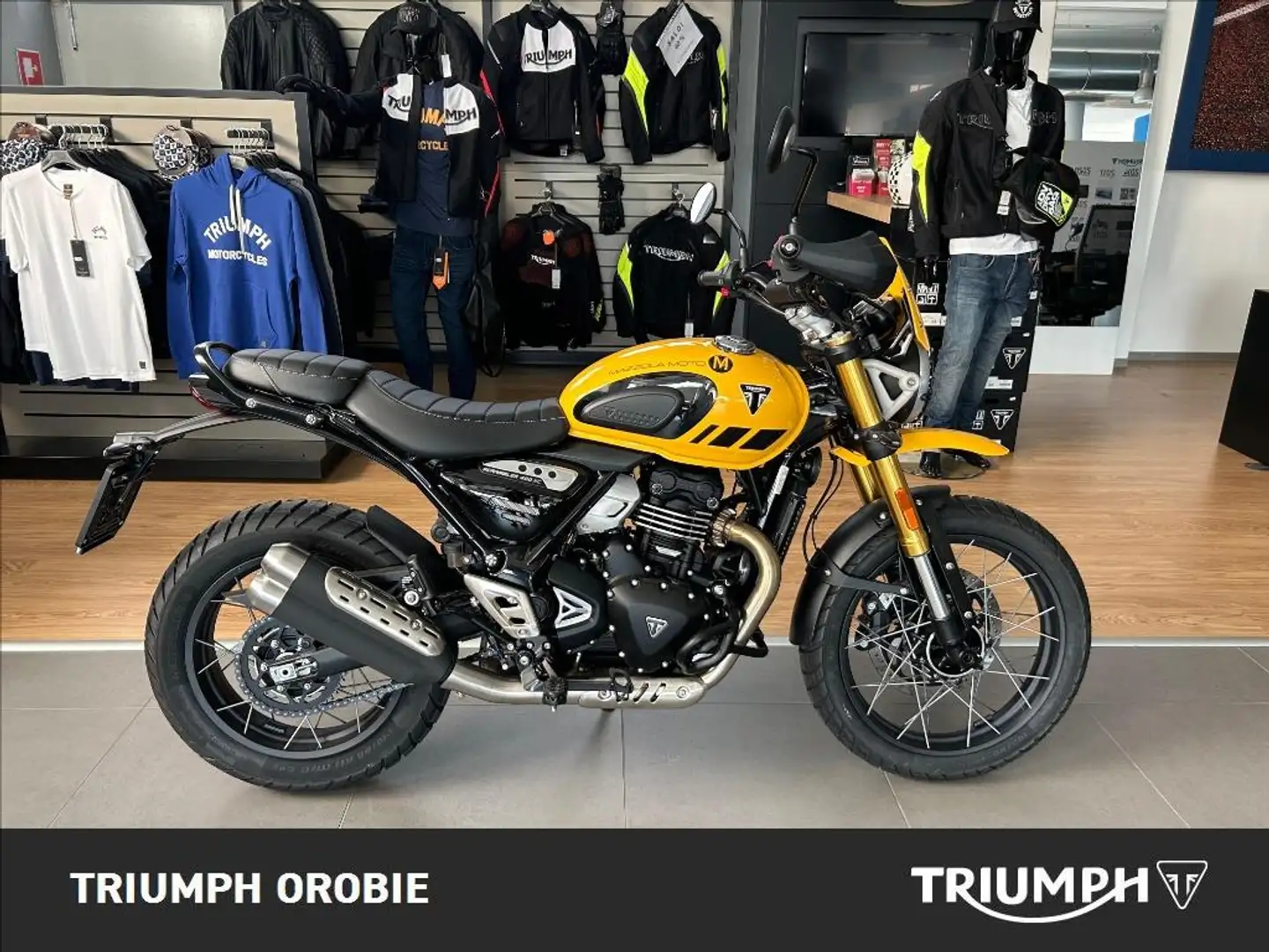 Triumph Scrambler 400 X XC Abs Giallo - 1