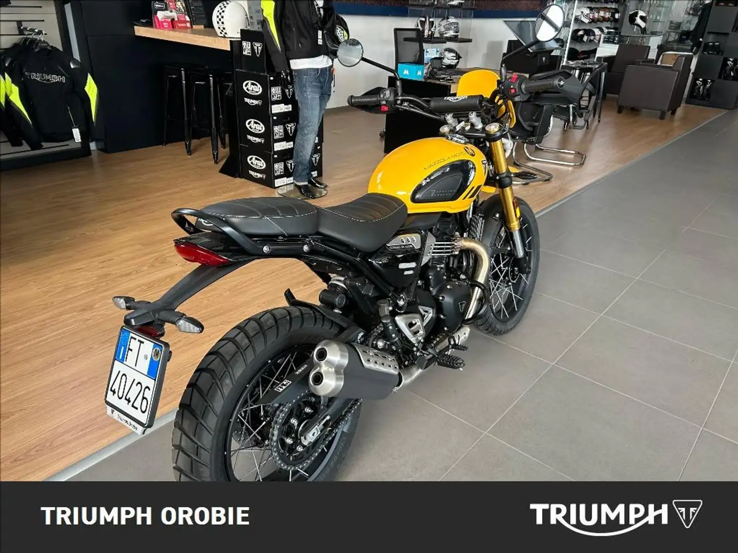 Triumph Scrambler 400 X XC Abs Giallo - 2