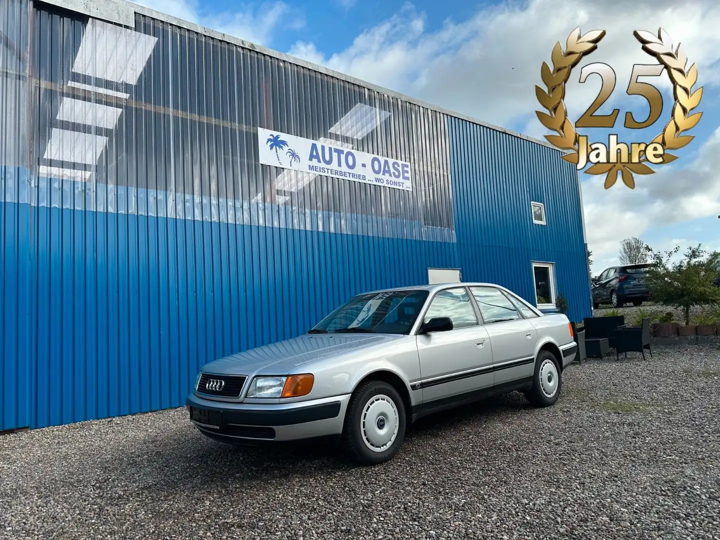 Audi 100 Silber - 1