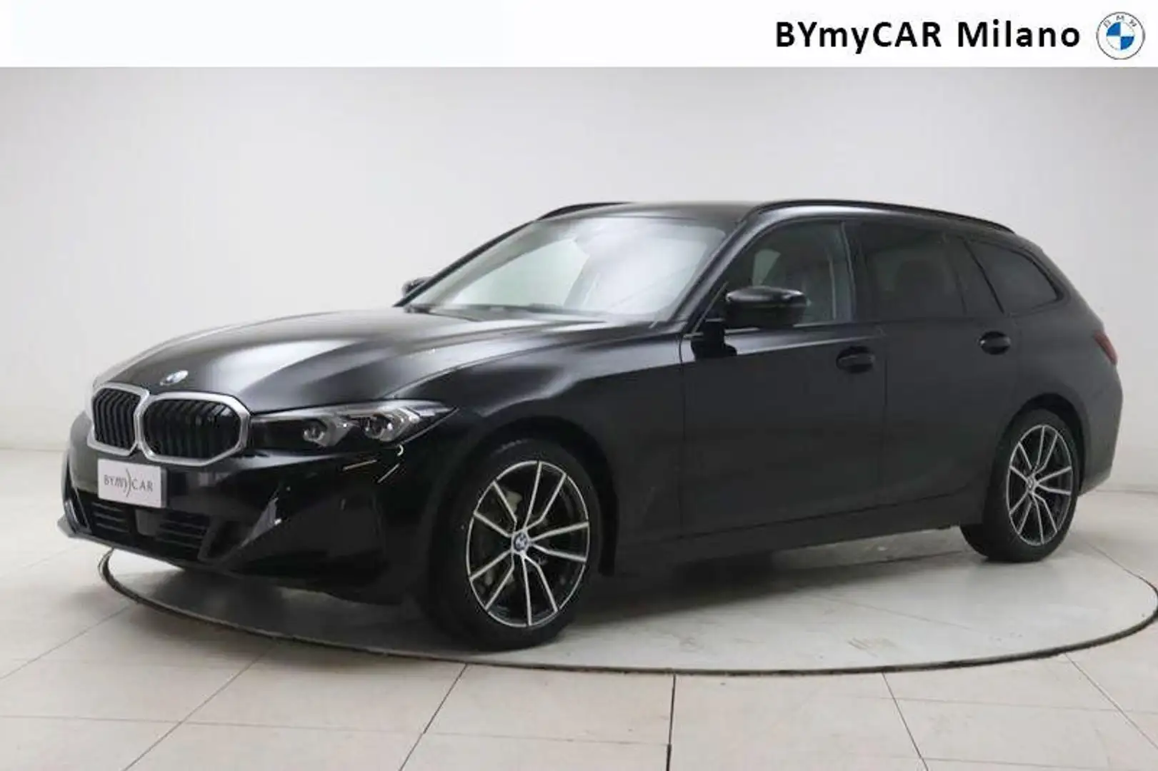 BMW 318 d Touring mhev 48V auto Noir - 1