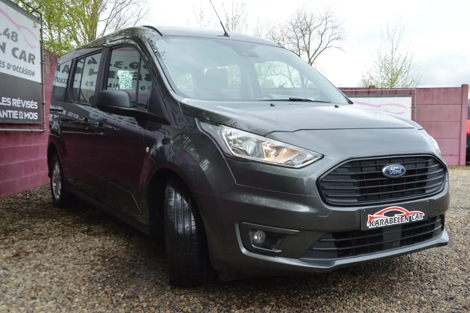 Ford Tourneo Connect 1.5Tdci Long 7pl NEUF SENS AR CLIM 75.467KM GAR Grau - 2