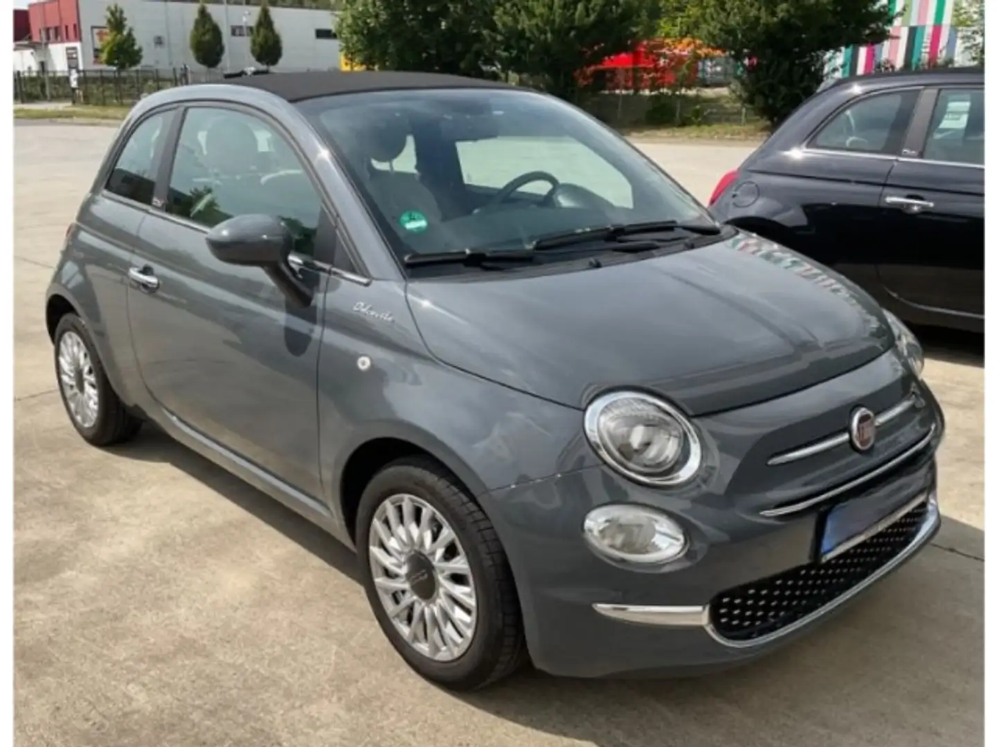 Fiat 500C DolceVita 1.0 Mild Hybrid EU6d MY21 UConnect DAB Grau - 2