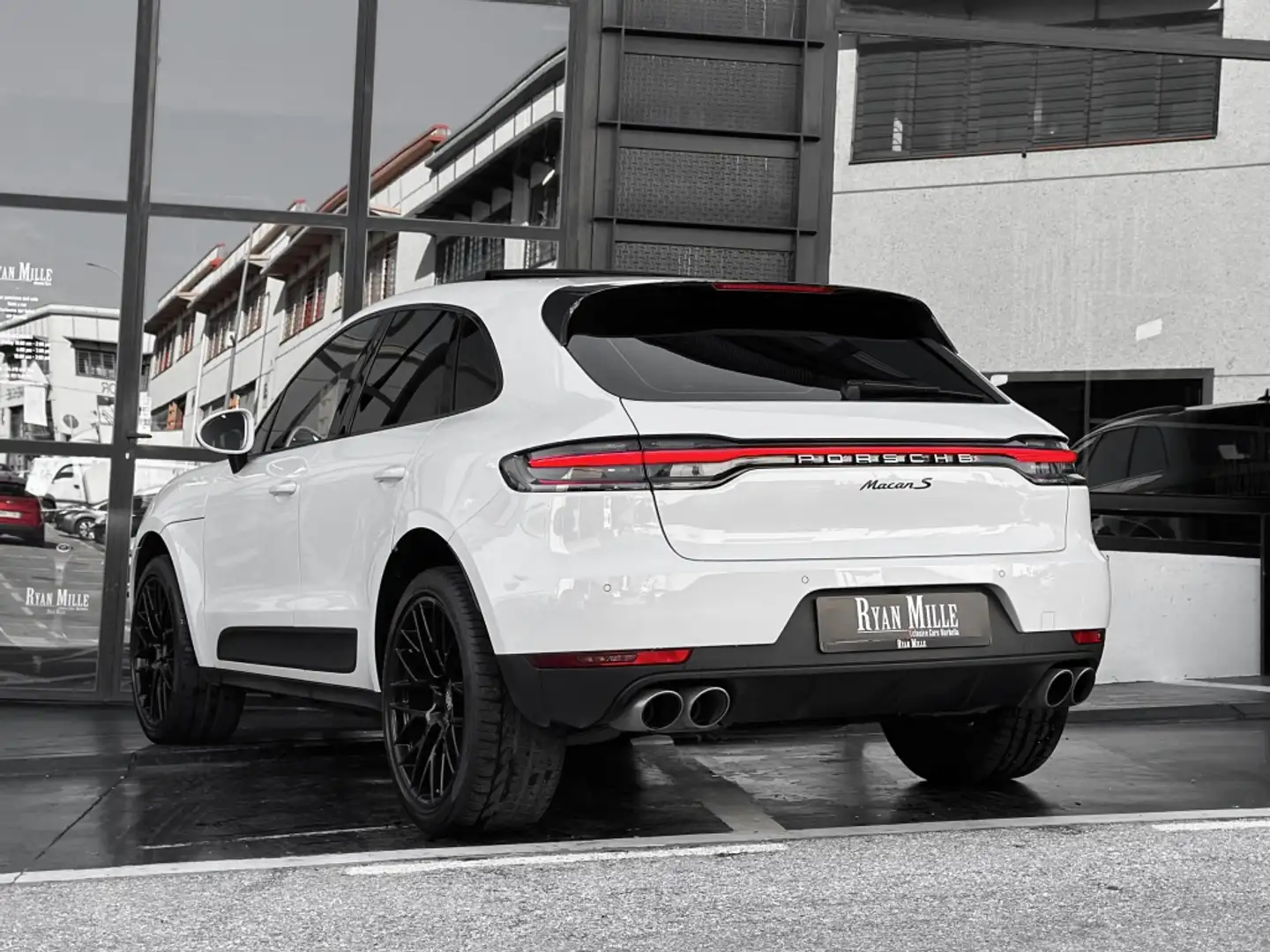 Porsche Macan S Aut. Weiß - 2