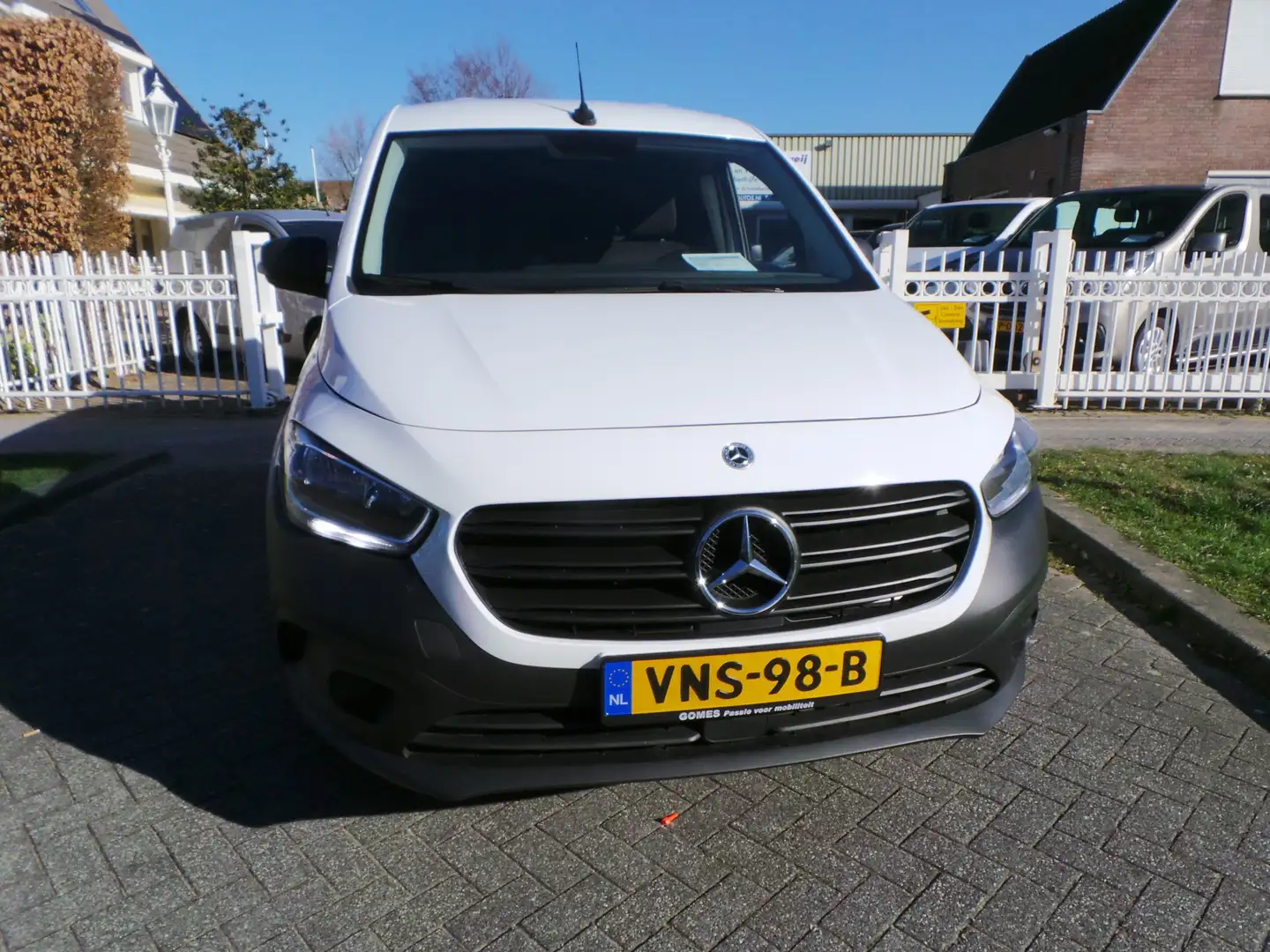 Mercedes-Benz Citan 108 CDI L1 NW MODEL Airco,Cruise,Schuifdeur Wit - 2