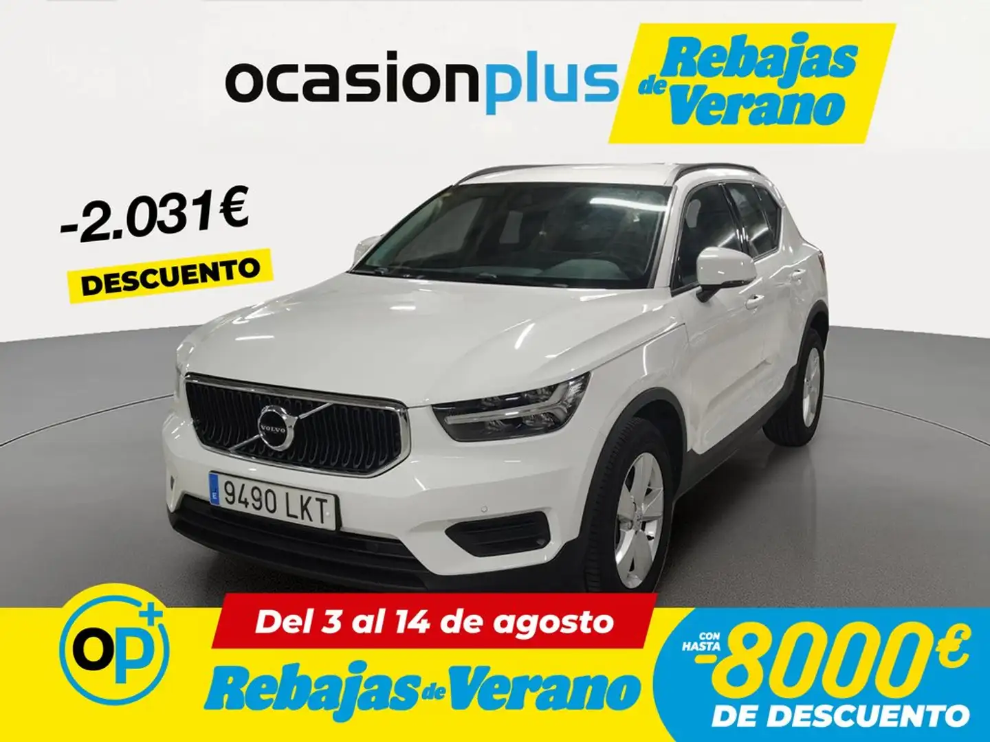 Volvo XC40 T2 Momentum Core Blanco - 1