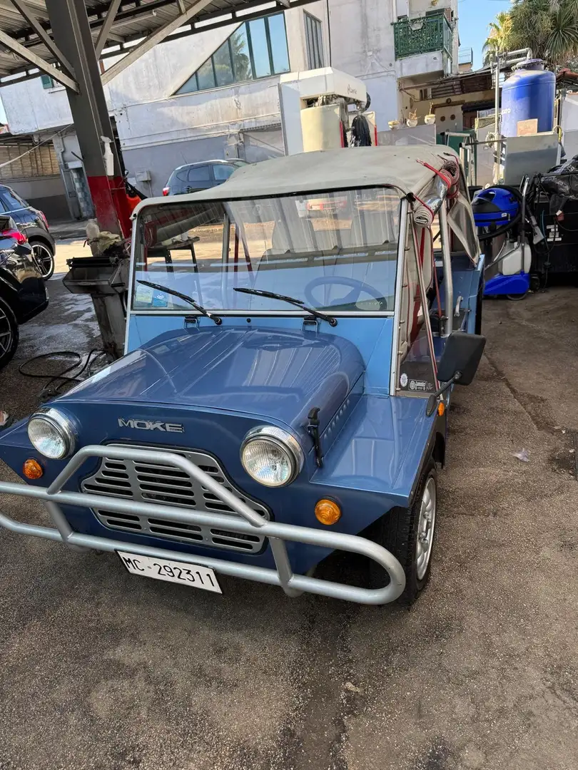 Austin Mini Moke Bleu - 1