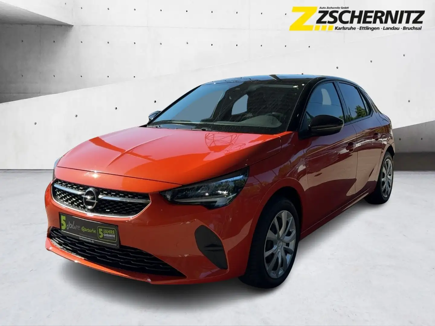 Opel Corsa F e Edition +FLA KAM LED KlimaA PDC SpurH Orange - 1