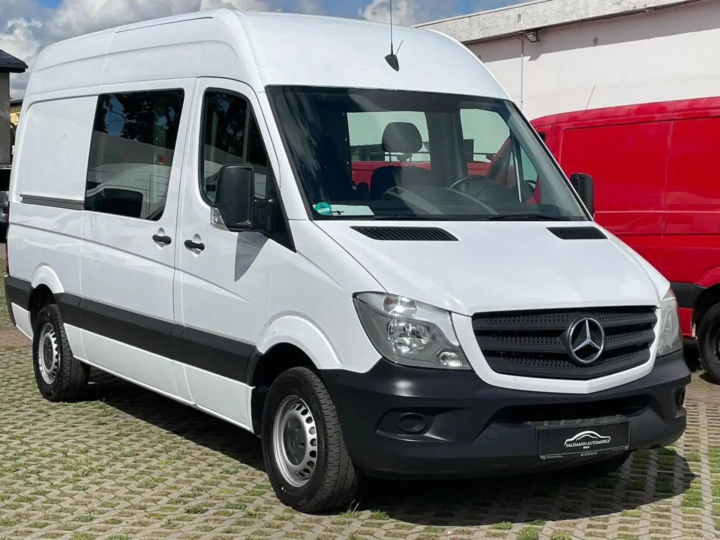 Mercedes-Benz Sprinter 316 CDI/L2/H2/MixTo/KLIMA/AHK/1.H/TOP Blanc - 2