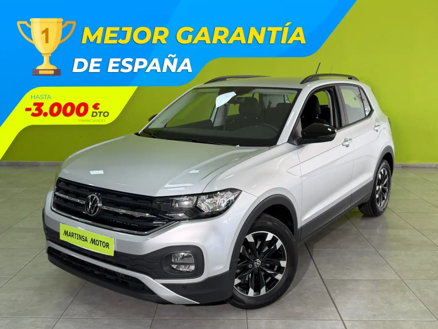 Volkswagen T-Cross 1.0 TSI Advance 81kW Plateado - 1