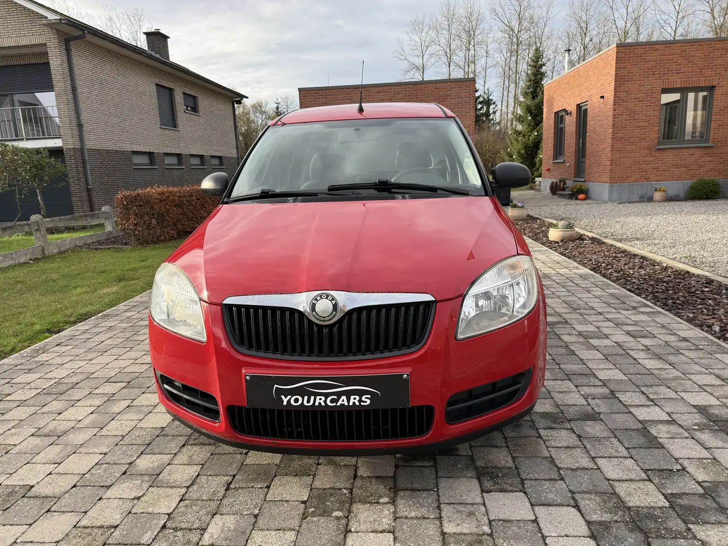 Skoda Roomster 1.2i * MET KEURING VOOR VERKOOP Roşu - 2