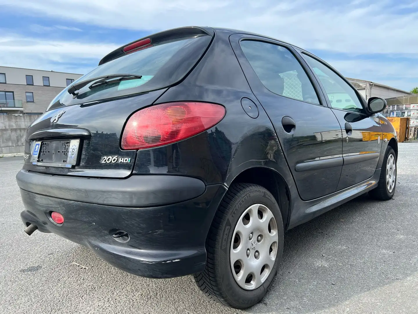 Peugeot 206 1.4 HDi Zwart - 2