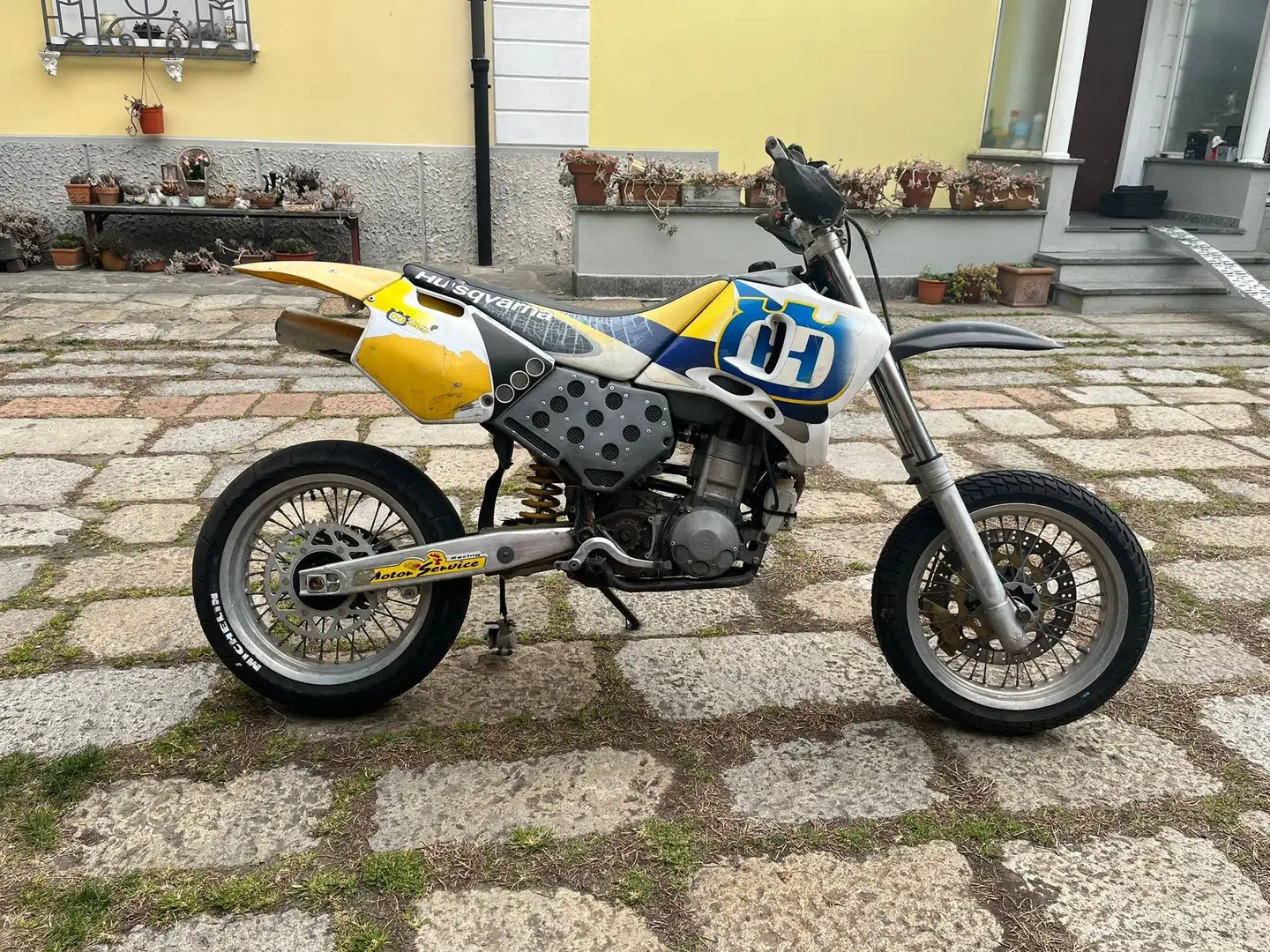 Husqvarna TE 410 Blanco - 1