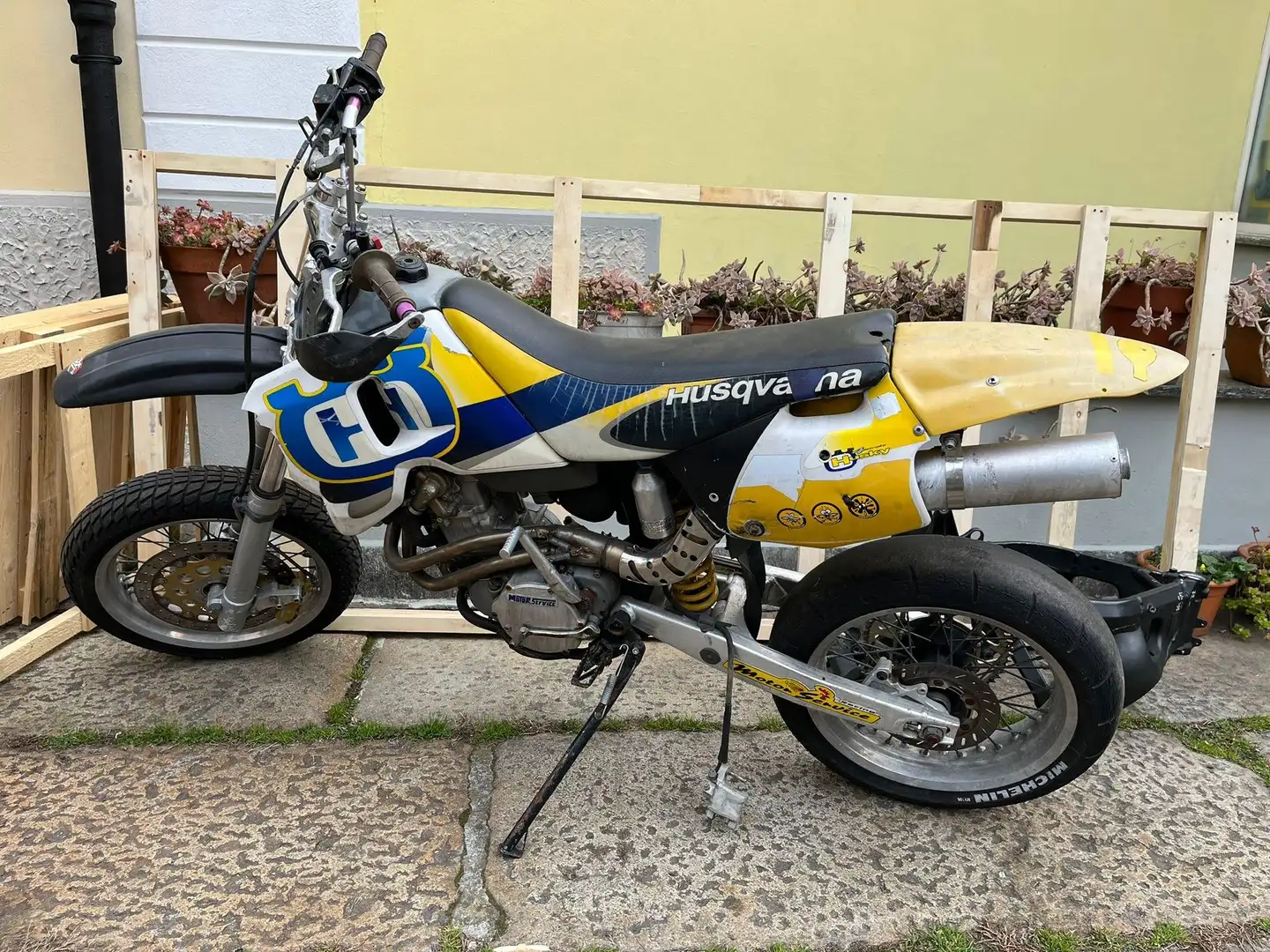 Husqvarna TE 410 Blanco - 2