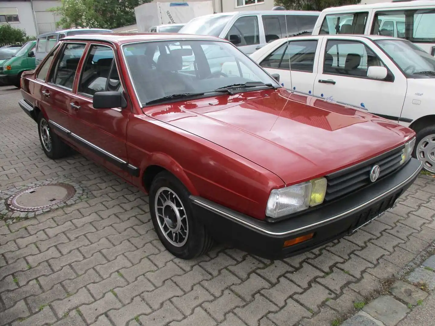 Volkswagen Santana GX5. 5Zylinder, orig. 80900km Rot - 2