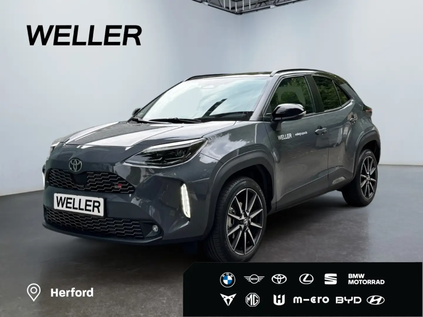 Toyota Yaris Cross Hybrid 130 1.5 GR Sport *HUD*JBL*CAM* Grau - 1