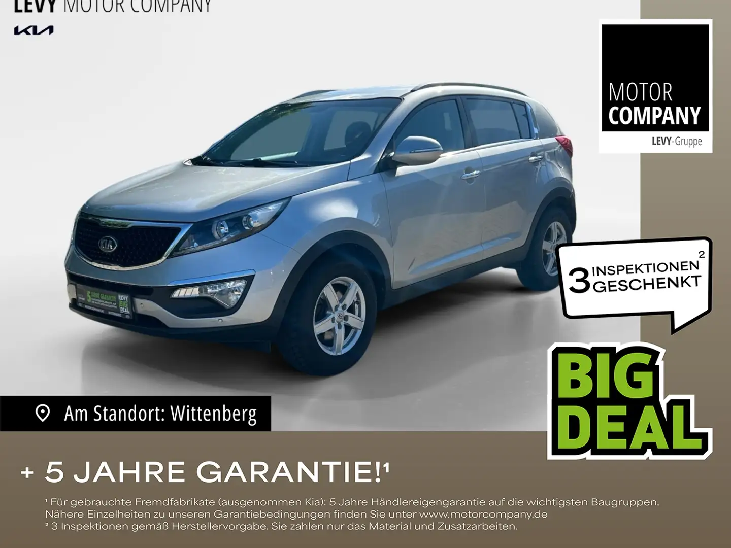 Kia Sportage 4xSHZ LM KlimaA PDC ParkAss KAM Argent - 1