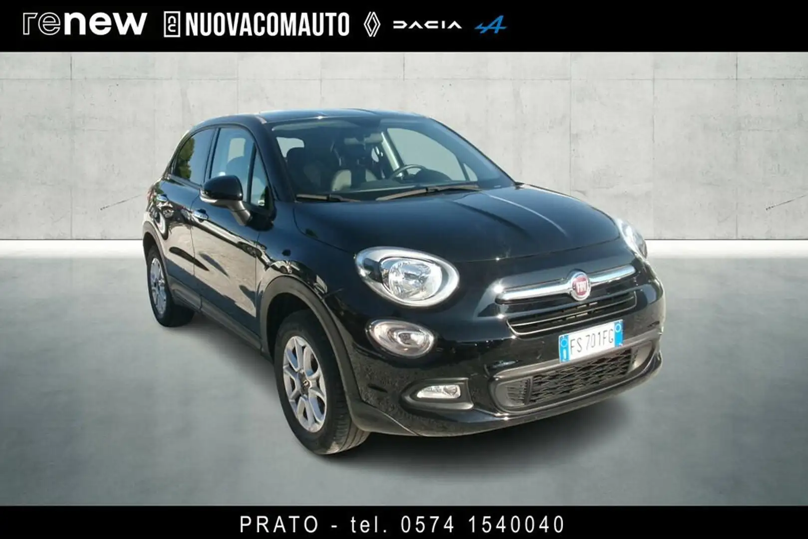 Fiat 500X 1.6 e-torq Pop Star 4x2 110cv my18 Nero - 2