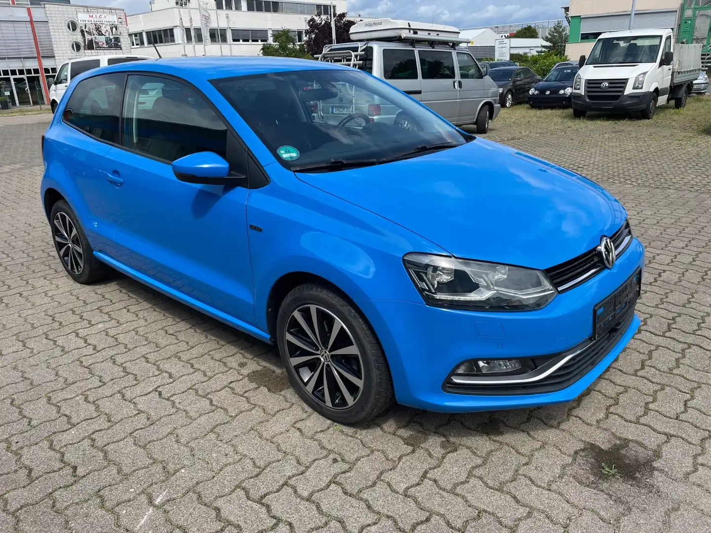 Volkswagen Polo V Lounge 1.0 55 kW BMT LED-Scheinwerfer PDC Blau - 1