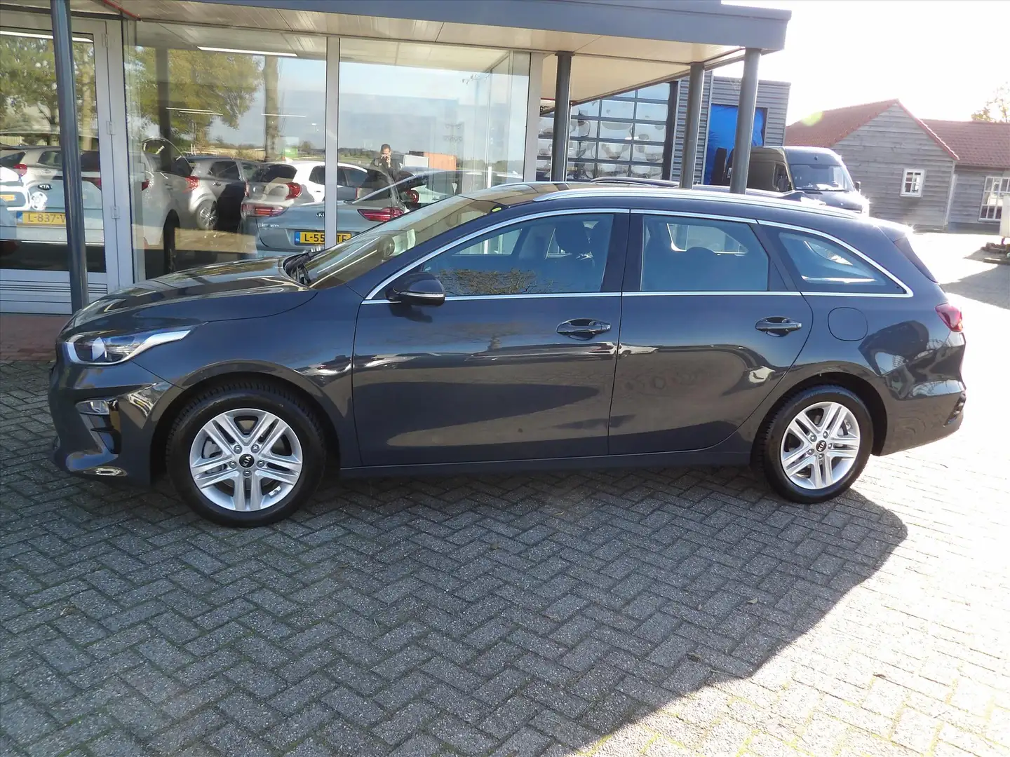 Kia Ceed SW / cee'd SW Wagon 1.0i Turbo DynamicLine Org. Ned. Grijs - 2
