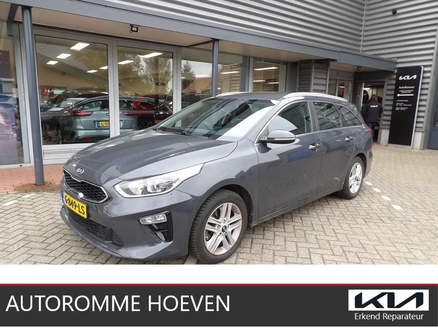 Kia Ceed SW / cee'd SW Wagon 1.0i Turbo DynamicLine Org. Ned. Grijs - 1