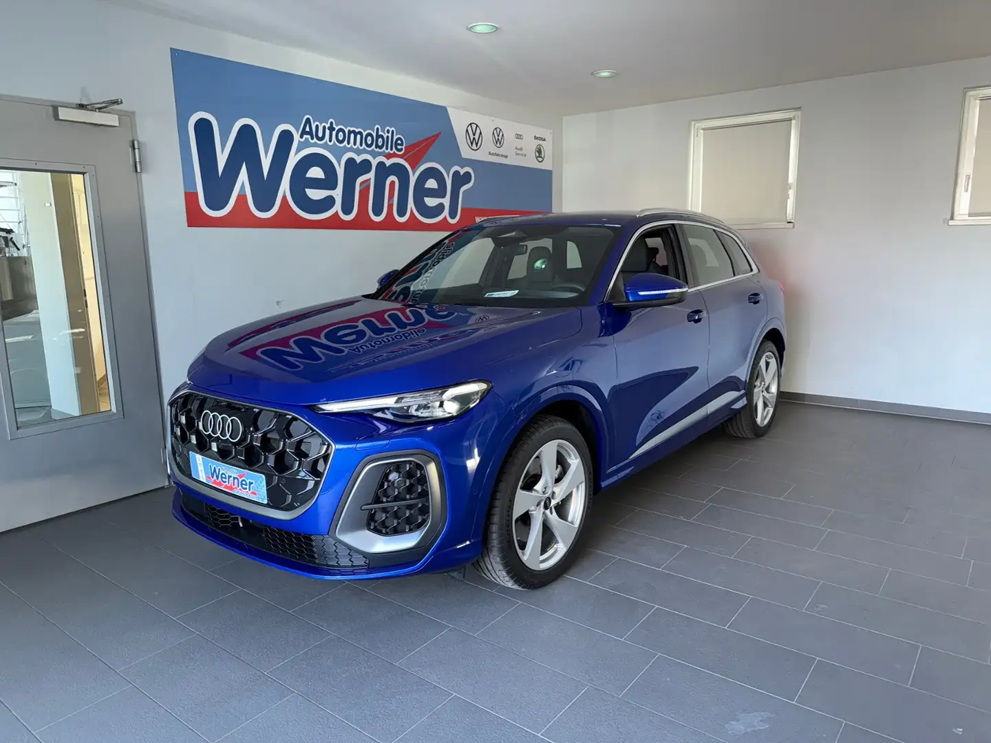 Audi Q5 S-Line 2.0TDI quattro Navi Kameras B&O Blau - 2