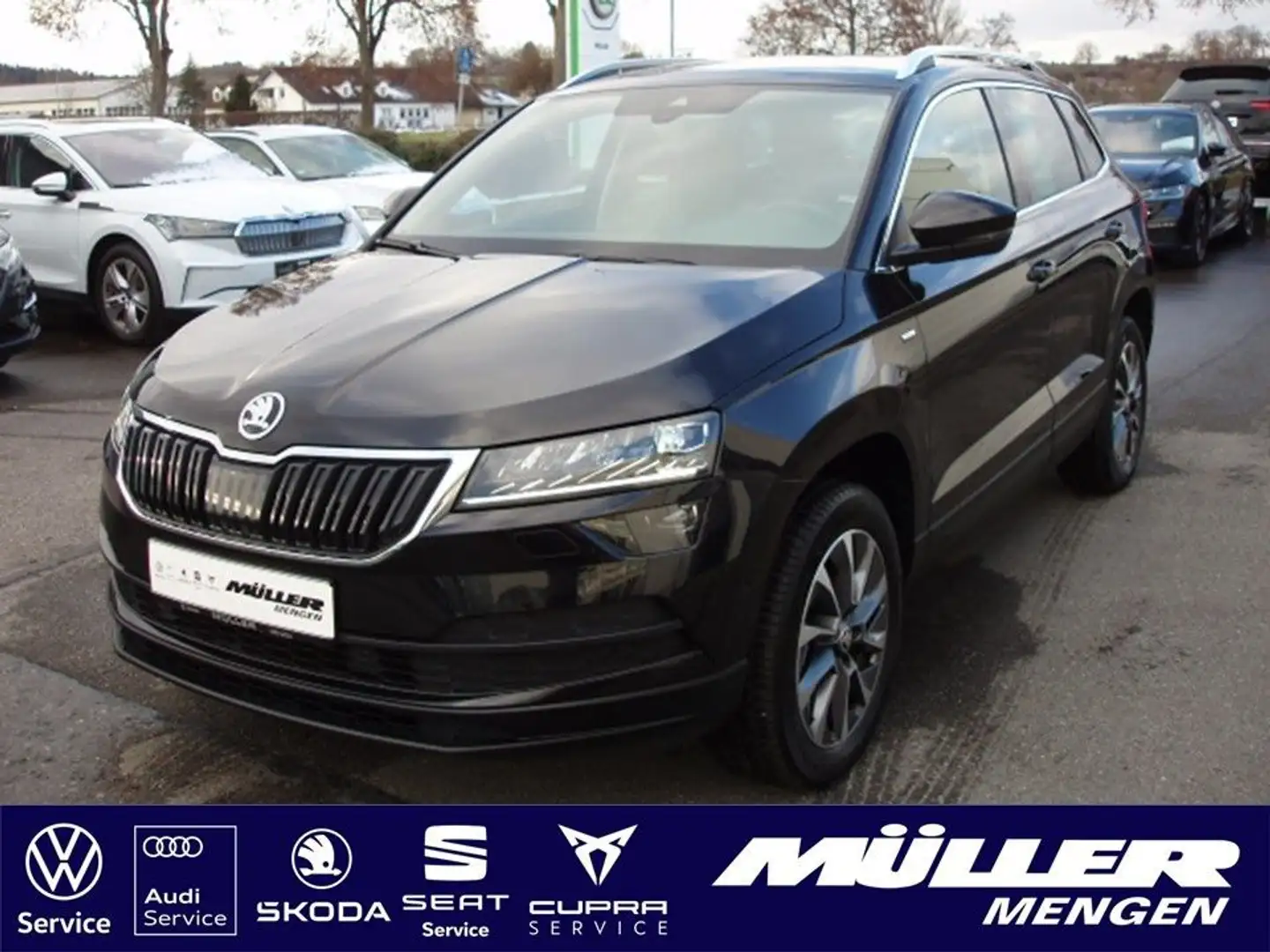 Skoda Karoq Drive 125 1,5 TSI DSG AHK/NAVI/LED/KAMERA Schwarz - 1