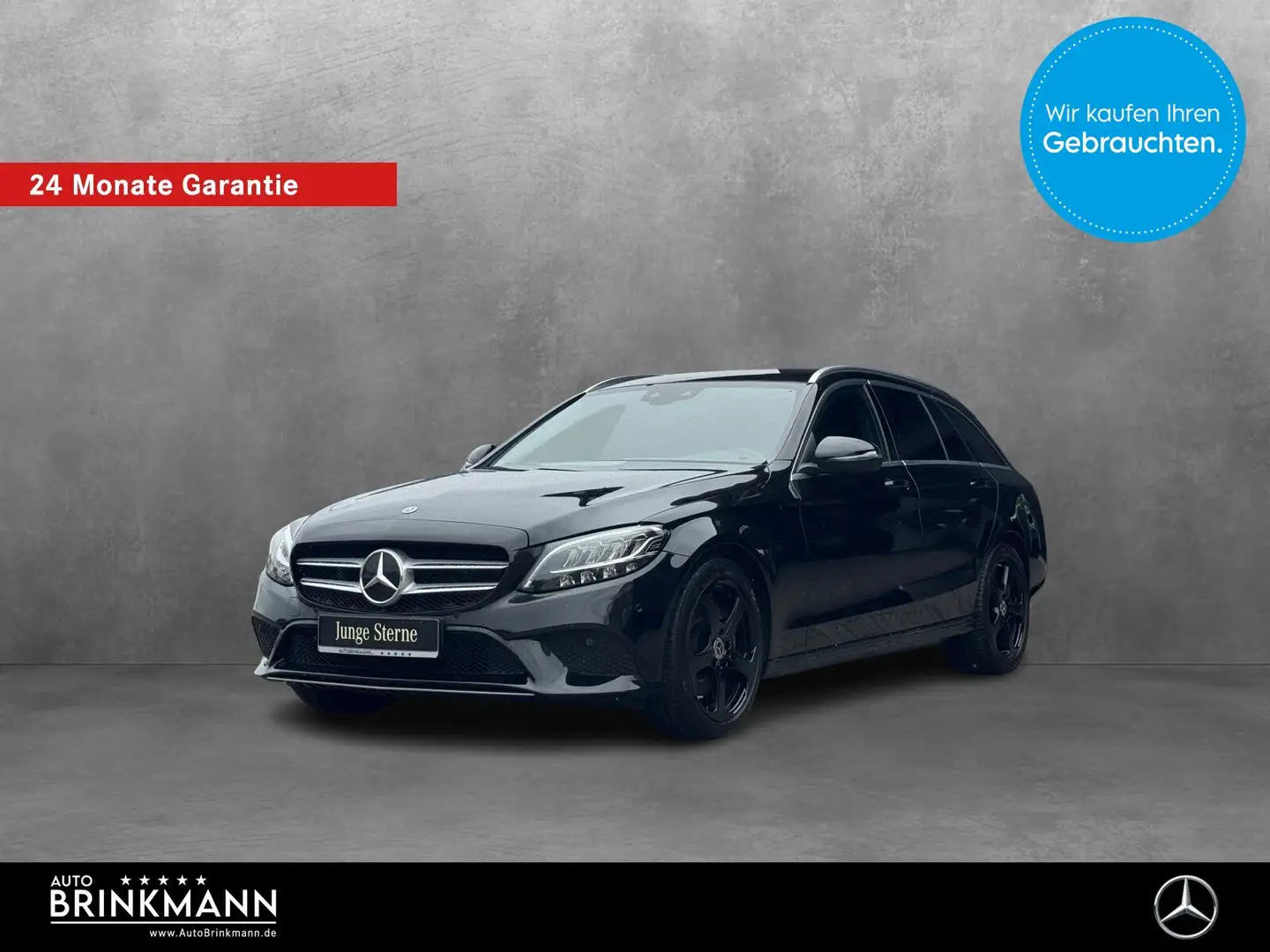 Mercedes-Benz C 300 C 300 T-Modell AVANTGARDE/AHK/LED SHZ/Parktronic Noir - 1