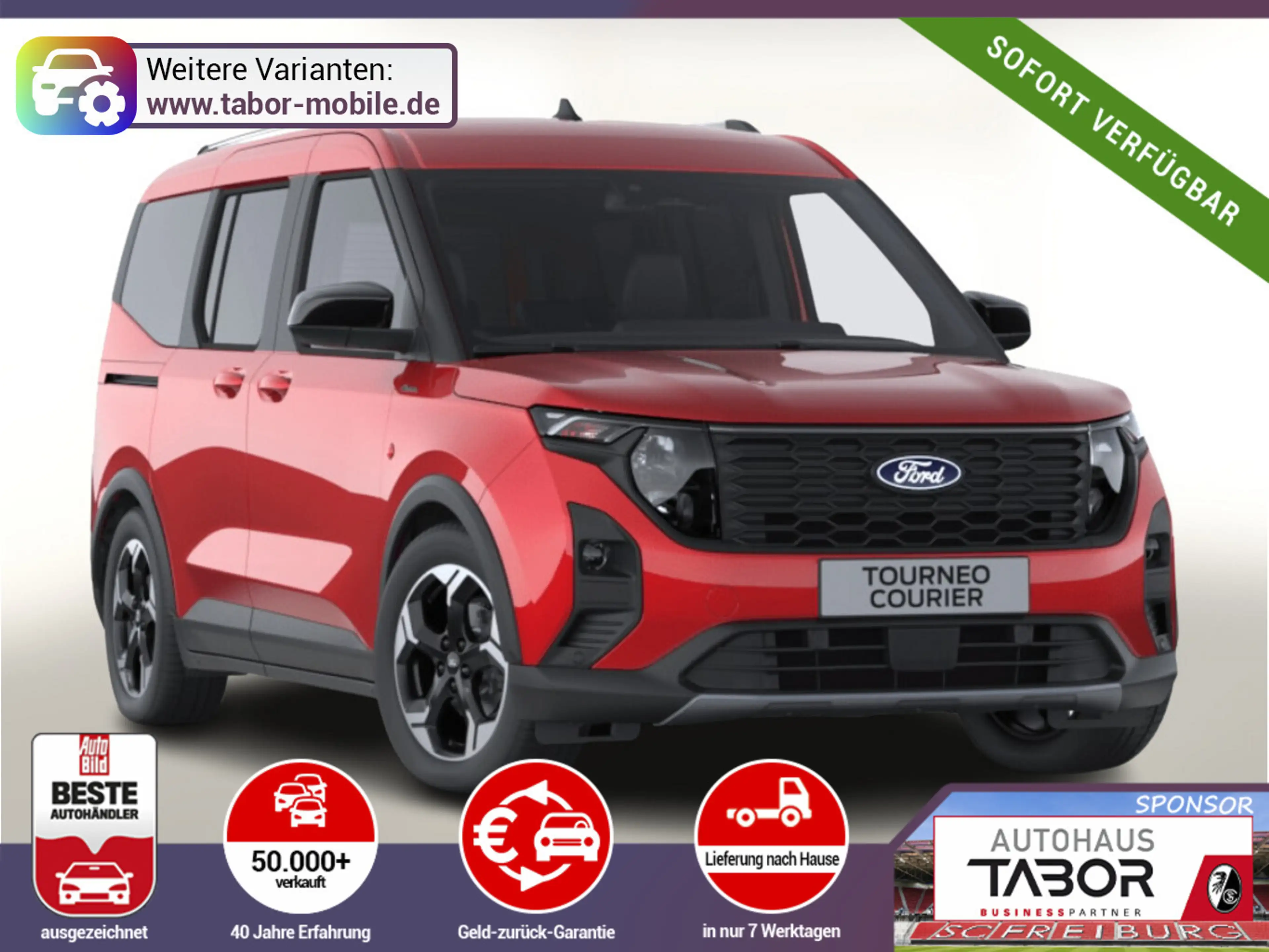 Ford Tourneo Courier Active WinterP ACC Nav UVP-26%*