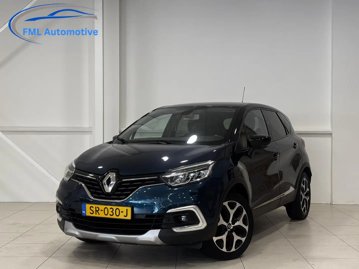 Renault Captur 0.9 TCe Intens | Climate | Navigatie | Hoge instap Blauw - 1