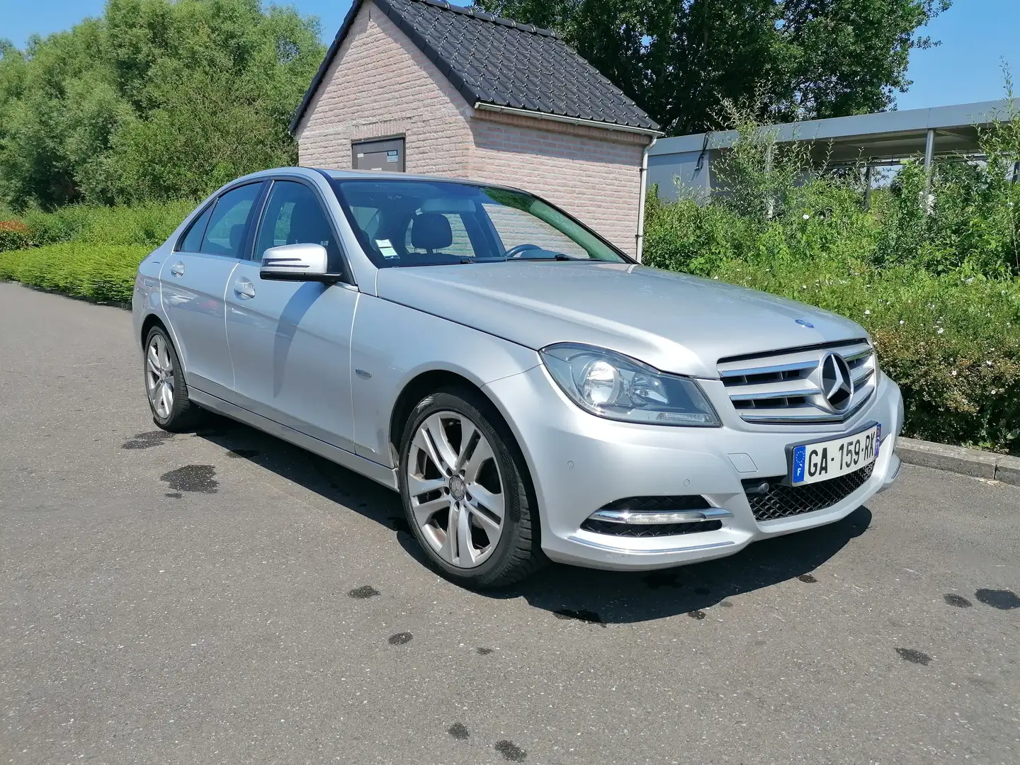 Mercedes-Benz C 180 CDI 👉181.403KM👈GPS🌍AIRCO❄️ Gris - 1