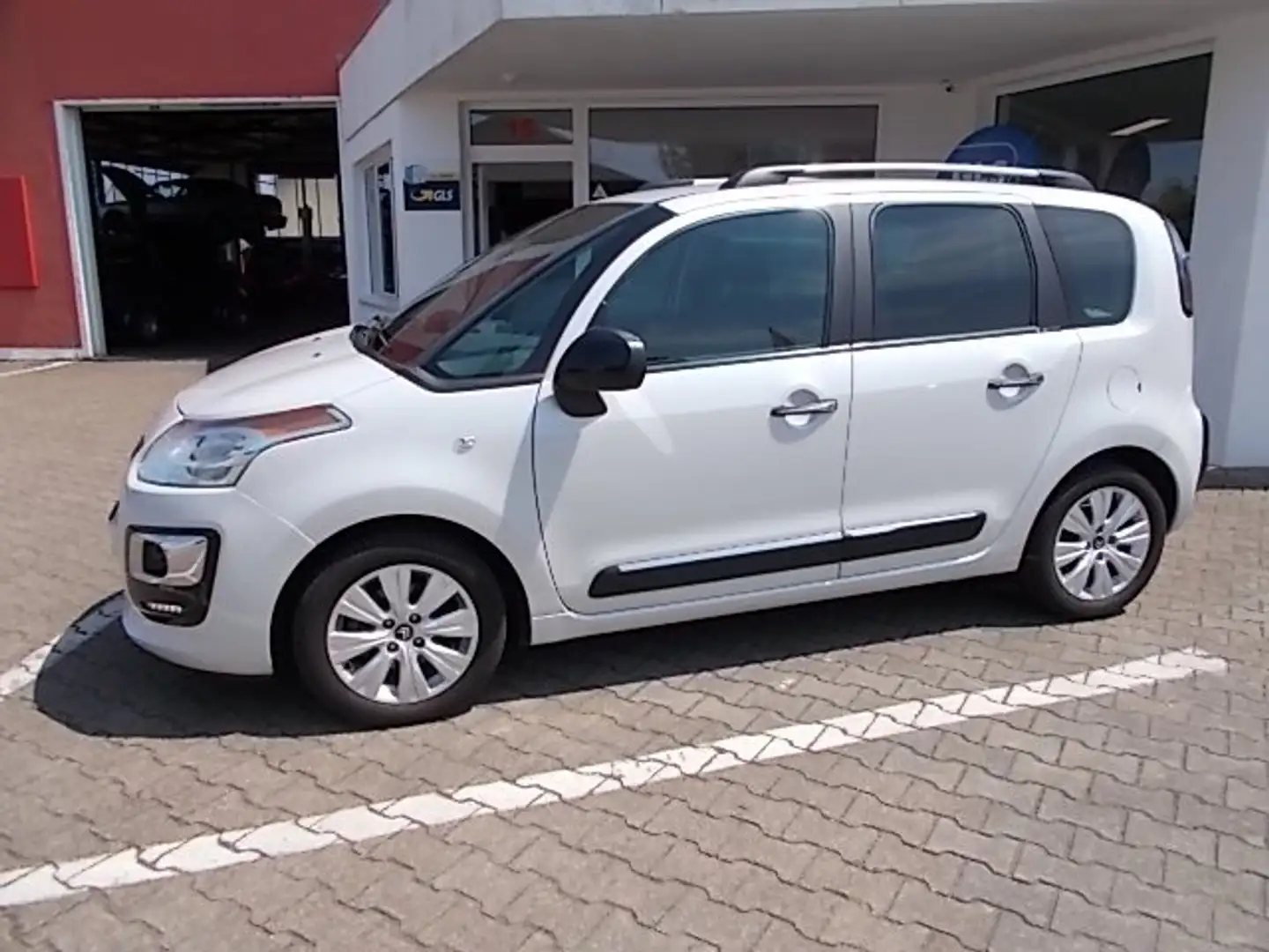 Citroen C3 Picasso PT 110 Exclusive, Klima, PDC, AHK, Garantie, Weiß - 1