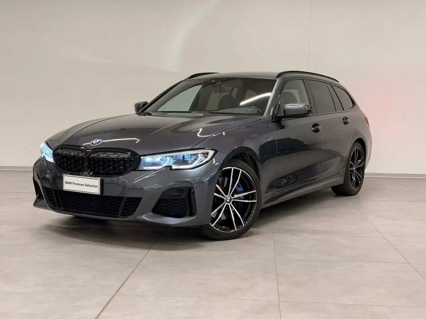 BMW 340 M M340d Touring mhev 48V xdrive auto Gris - 1