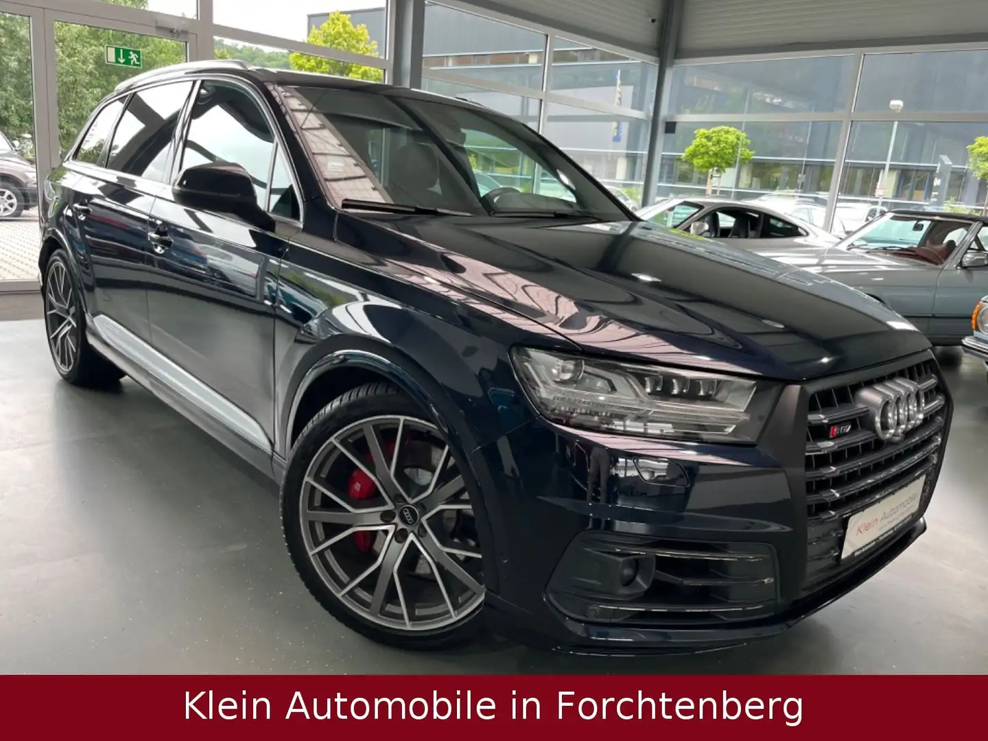 Audi SQ7 4.0TDI Sitzklima Matrix Sthz Panorama ACC22" Blau - 1