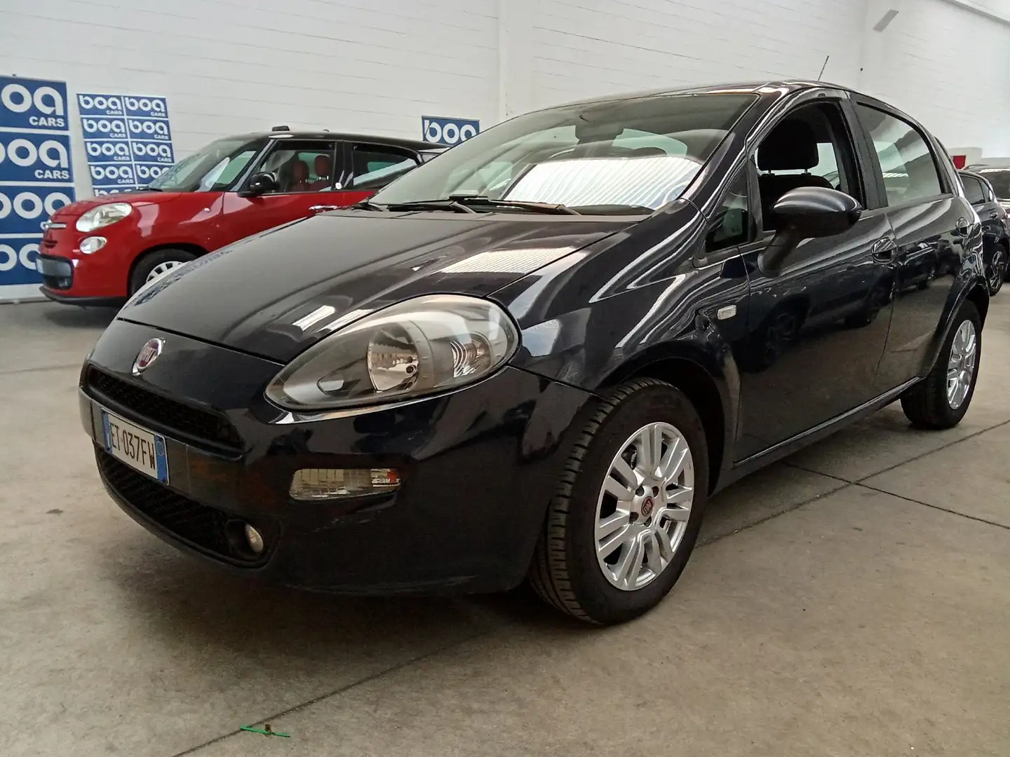 Fiat Punto 5p 1.3 mjt II 16v Lounge 75cv E5+ Blauw - 1