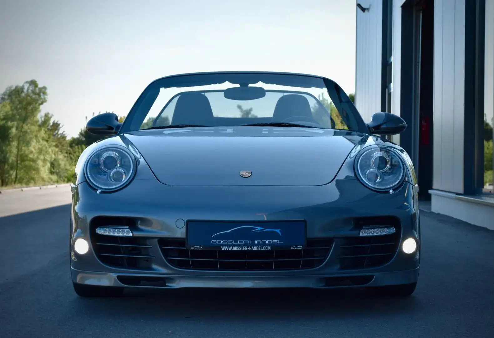 Porsche 997 911 997 MK2 PDK TURBO CABRIO BOSE 9FF Gris - 2