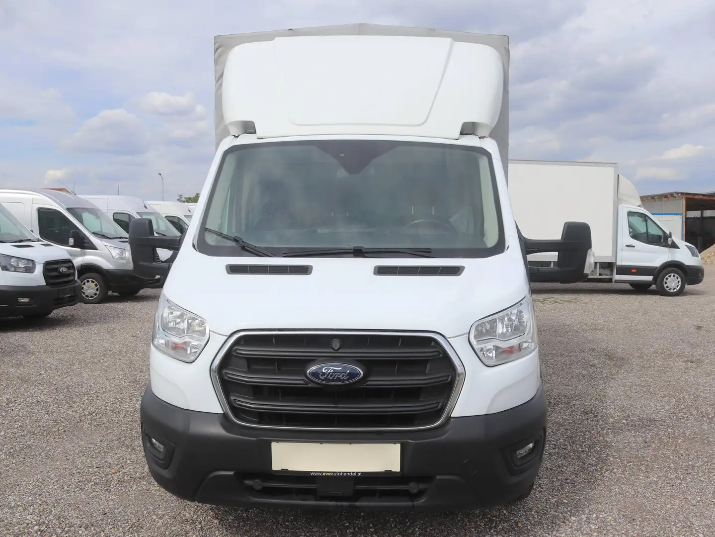 Ford Transit L3/€ 17.900,- netto/Pritsche Plane Kasten TEMP KLIMA TEL Weiß - 2