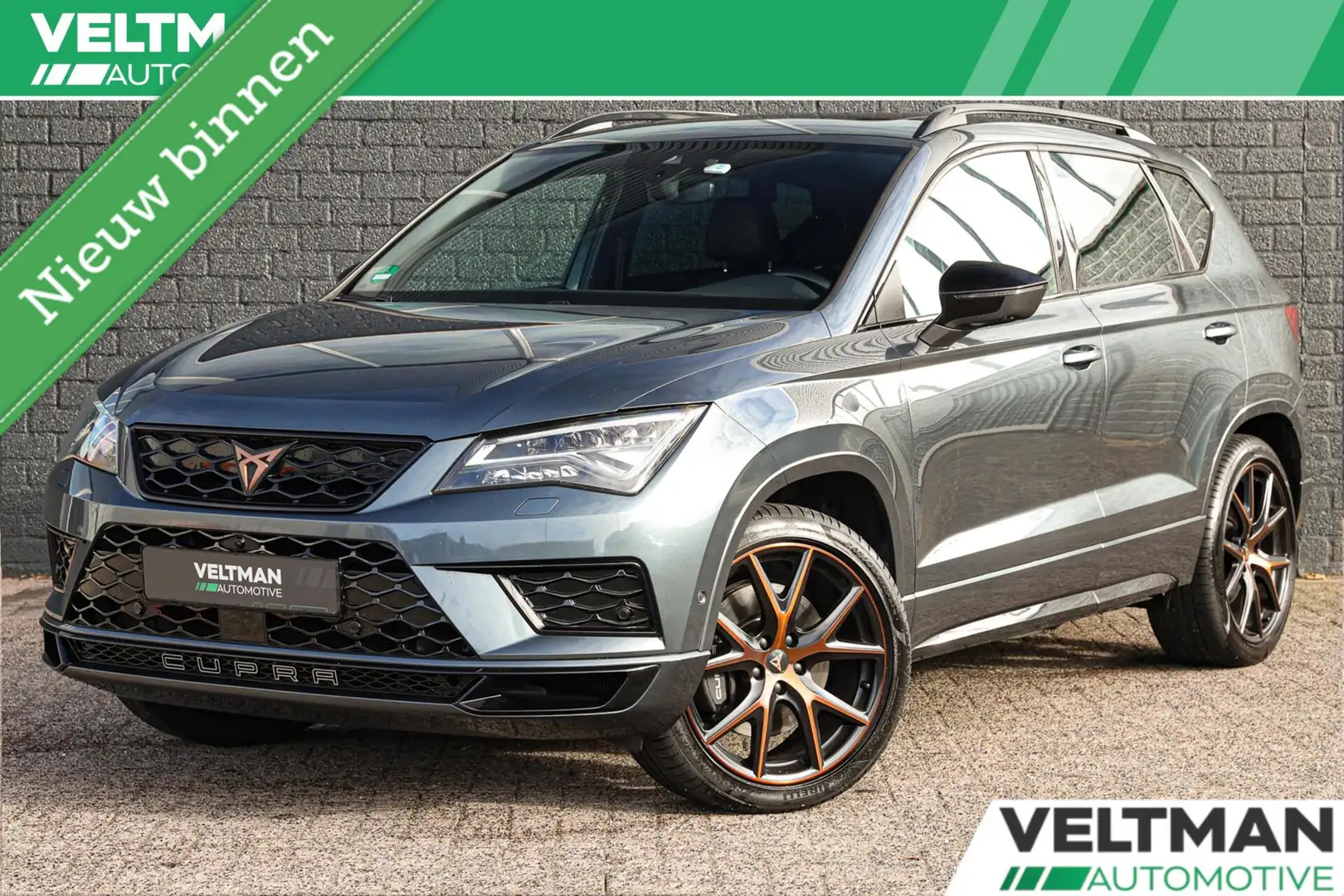 CUPRA Ateca 2.0 TSI 4DRIVE PANO STOELVERWARMING 19INCH NAVI Gris - 1