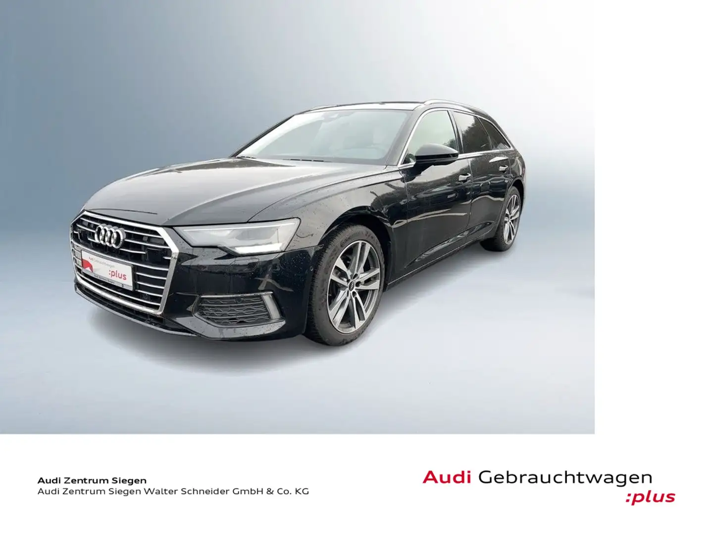 Audi A6 40 TDI sport Pano Leder Navi Schwarz - 1