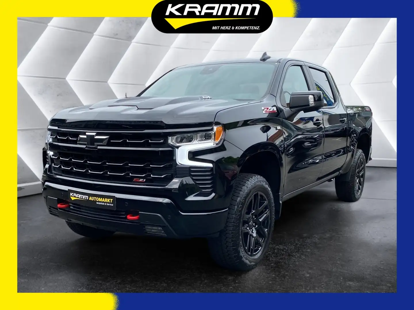 Chevrolet Silverado 1500 LT TRAIL BOSS 6.2L V8 Czarny - 1