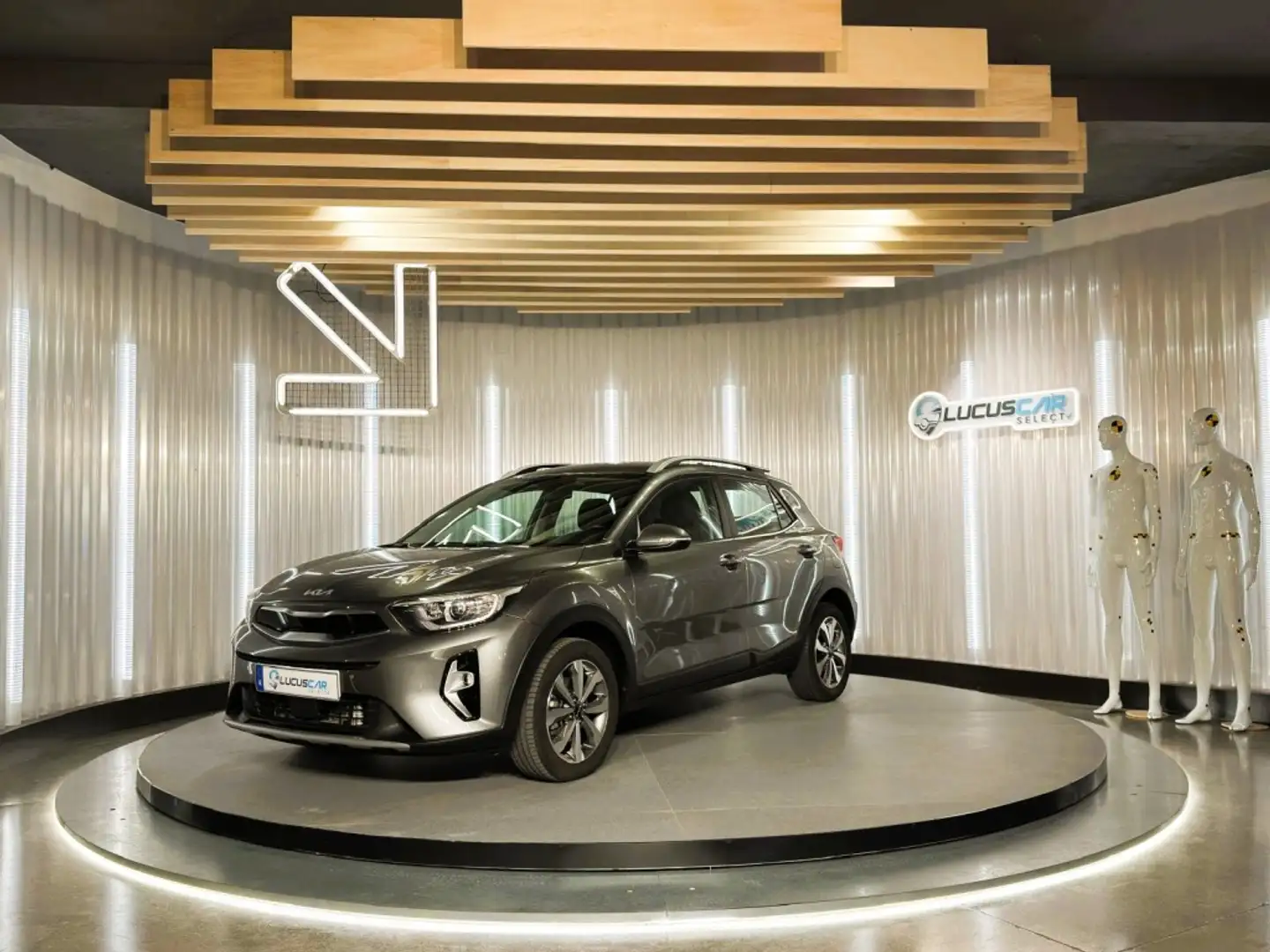 Kia Stonic 1.0 T-GDi MHEV Drive 100 Grijs - 1