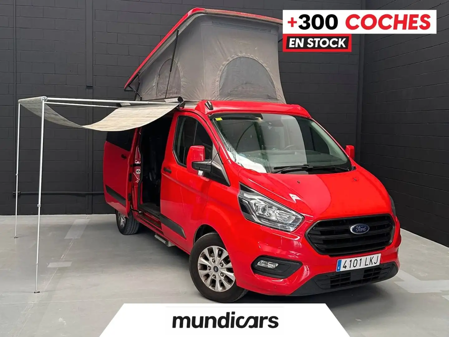 Ford Tourneo Custom 2.0 EcoBlue Trend 130 Rojo - 1