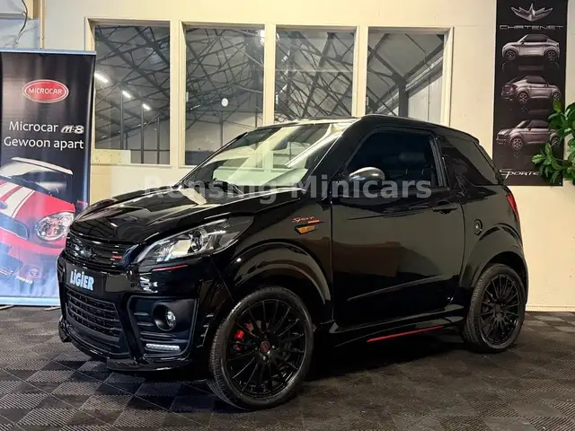 Ligier JS 50 JS50 Black on KLIMA SERVO Mopedauto Microcar 45