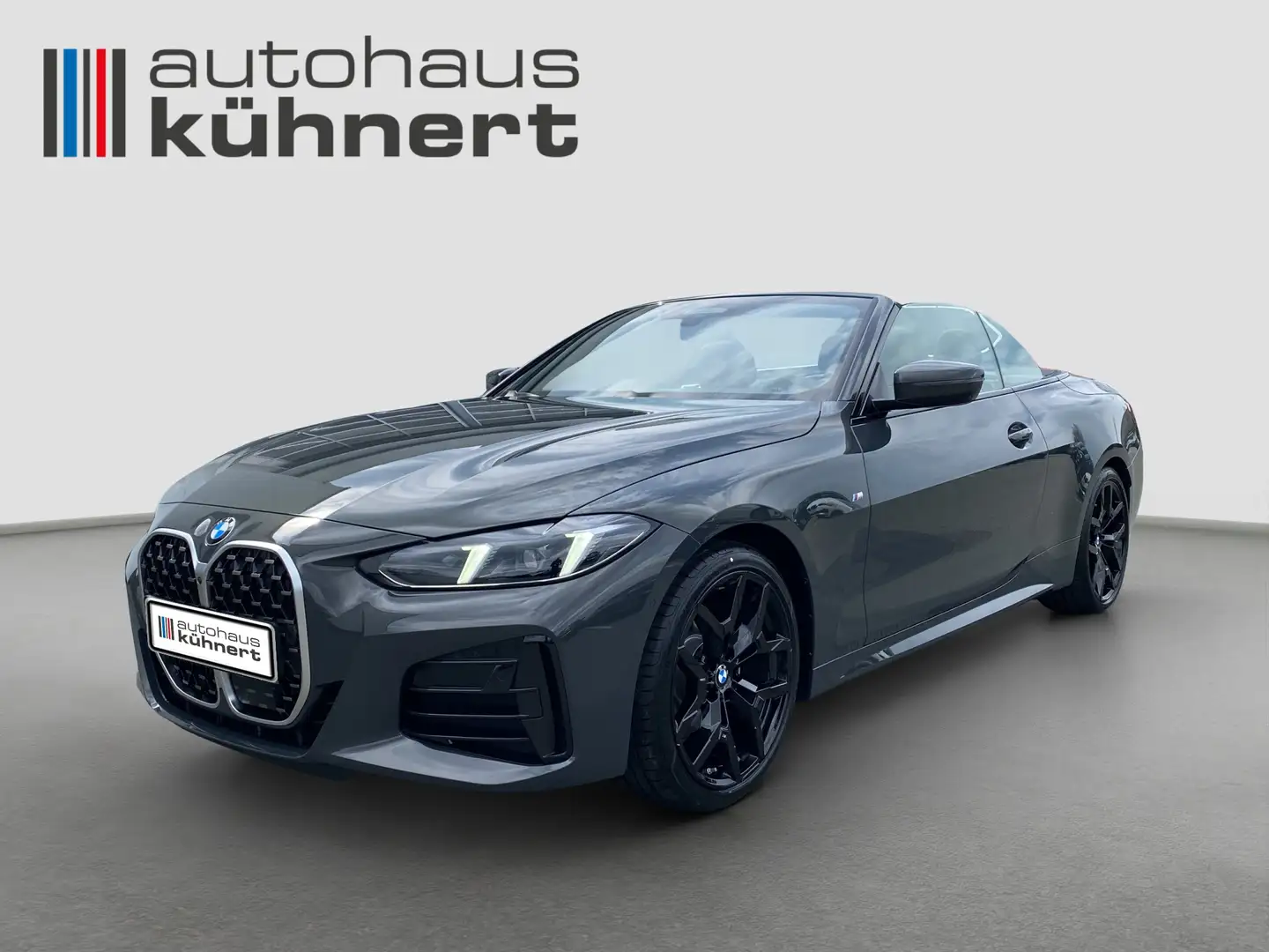 BMW 420 i Cabrio ///M-Sport ACC LED UPE 78.090 EUR Grigio - 2