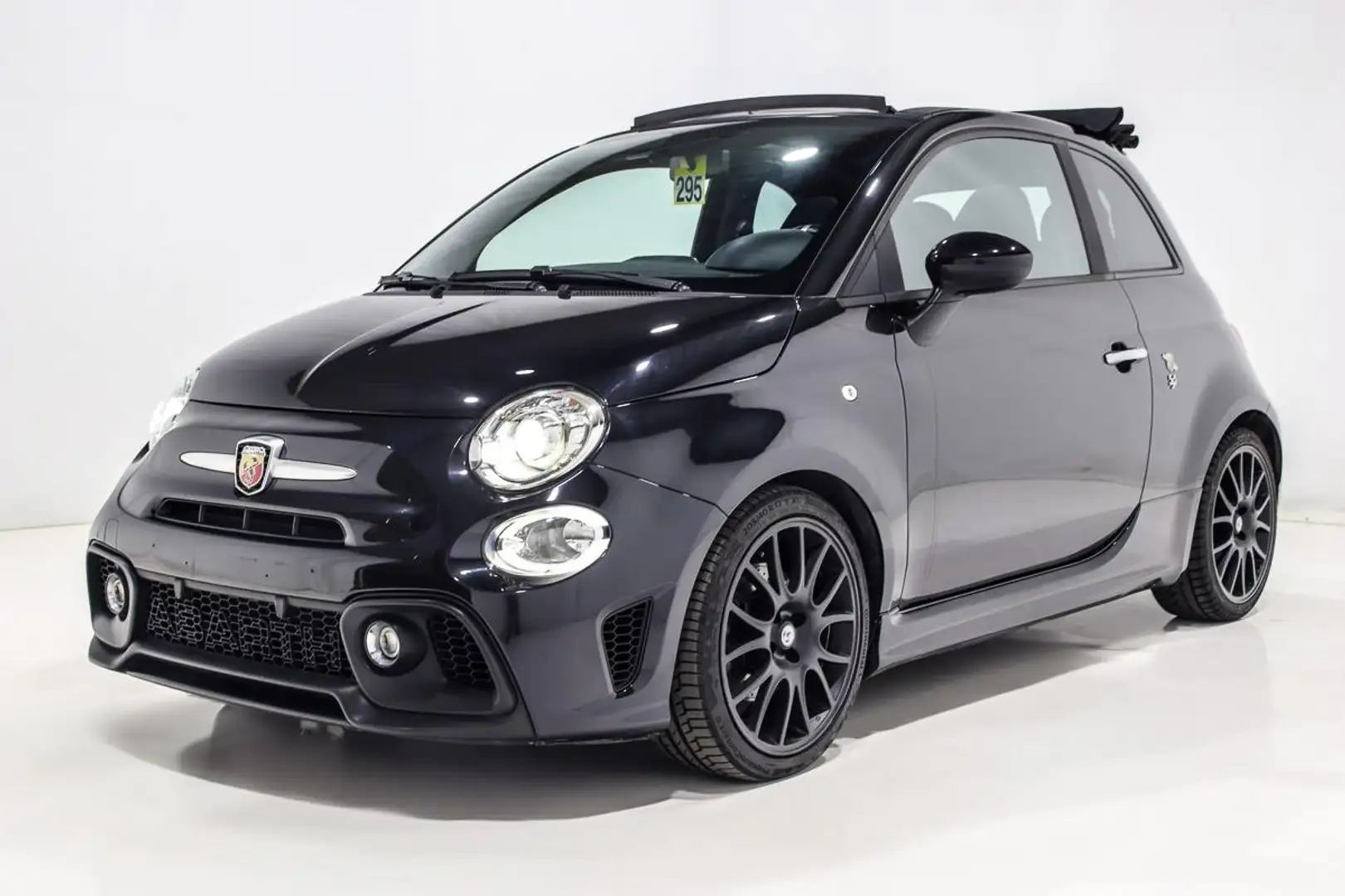 Abarth 595 CABRIO - 1.4 T 163 ALCANTARA - GPS - JA17 - BEA... Negro - 2