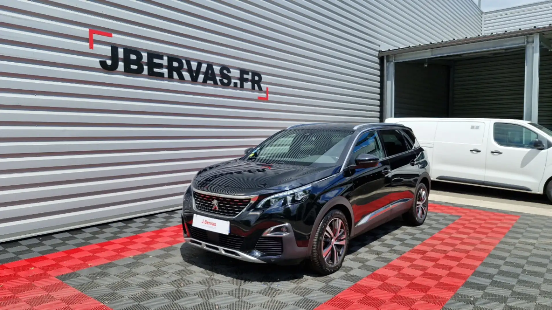 Peugeot 5008 BlueHDi 180 S&amp;S EAT8 GT LINE Noir - 1