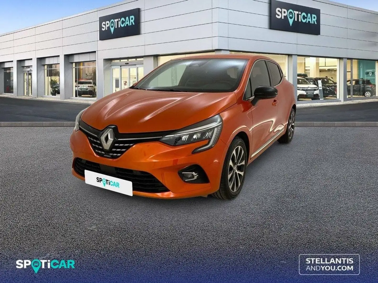 Renault Clio TCe Techno 103kW Pomarańczowy - 1